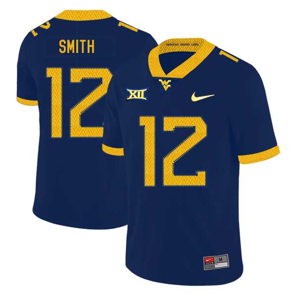 West Virginia Mountaineers 12 Geno Smith Navy College Football Jersey Dzhi,We sell and wholesale West Virginia Mountaineers 12 Geno Smith Navy College Football Jersey Dzhi on line form chian!